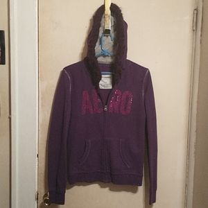 Aeropostale large purple hoodie